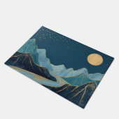 tapis de sol Golden Peaks Under a Night Sky (Incliné)