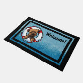 Tapis de sol KiniArt Border Terrier Rescue (Incliné)