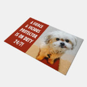 Tapis de sol marron doux Malshi (Incliné)
