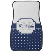 Motif de points bleus