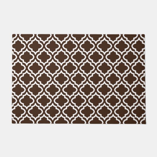 Tapis de sol motif marron classique (Devant)