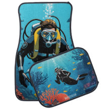 Nom personnalisé Scuba Diver