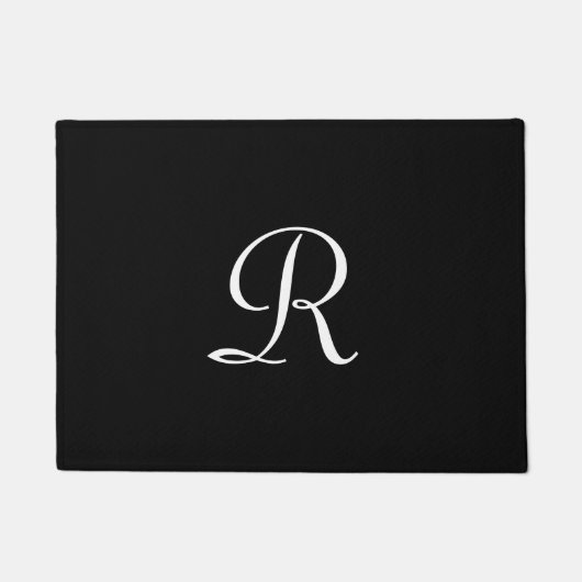 TAPIS DE SOL PERSONNALISÉ Monogramme Choisissez vo (Devant)