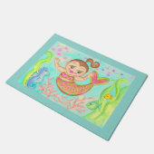 Tapis de sol Retro Mermaid (Incliné)