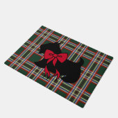 Tapis de sol Scottish Terrier de Noël  (Incliné)