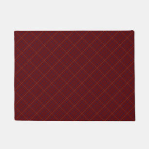 Tapis de sol Tattersall Brooks Marron Bleu Or