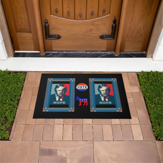 Tapis de sol Trump Non (De plein air)