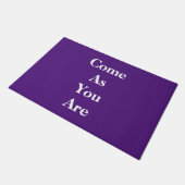 Tapis de sol 'Venez comme vous êtes' (Incliné)