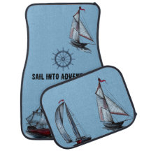 Voile Vintage Personnalisée Dans Aventure Nautique
