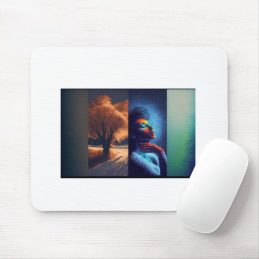 TAPIS DE SOURIS . (Avec souris)