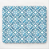 TAPIS DE SOURIS ラインタイル柄・ブルー (Devant)