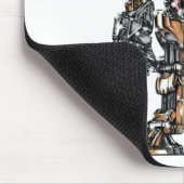 TAPIS DE SOURIS 作品番号00006　「祭事用と思われる謎の機体」 (Coin)