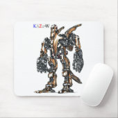 TAPIS DE SOURIS 作品番号00006　「祭事用と思われる謎の機体」 (Avec souris)