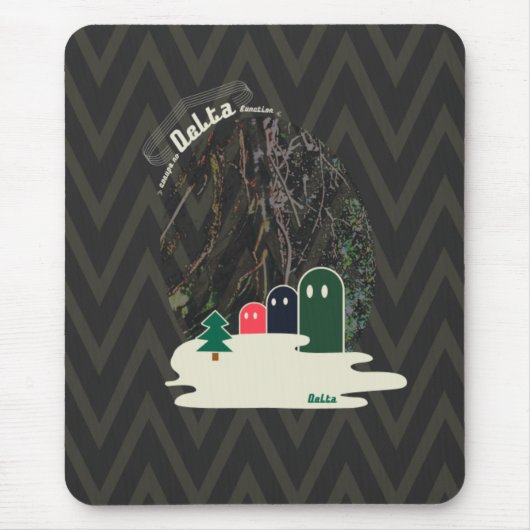 Tapis De Souris 湖の不思議な生き物Delta01typeAマウスパッド (Devant)