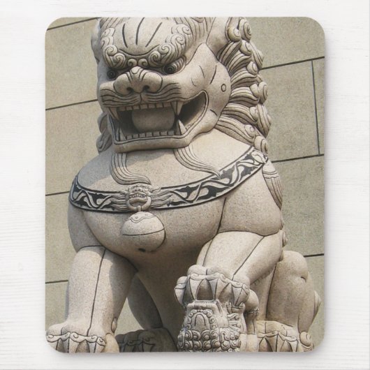 Tapis De Souris 石獅 femelle chinois de chien de Foo de lion de (Devant)