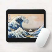 TAPIS DE SOURIS 神奈川沖浪裏, 北斎 (Avec souris)