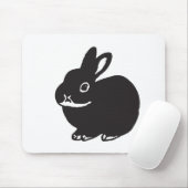 TAPIS DE SOURIS 黒いうさぎ (Avec souris)