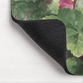 Tapis De Souris 0536 Bourgogne Hollyhocks Mousepad (Coin)