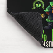 Tapis De Souris 0% Irish 100% Black -funny St. Patricks Day Black (Coin)