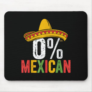 Tapis De Souris 0% mexicain cinco de mayo drôle de sombrero fiesta