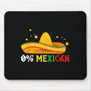 Tapis De Souris 0% mexicain drôle cinco de mayo fiesta chapeau hom