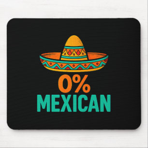 Tapis De Souris 0 pour cent mexicain drôle cinco de mayo sombrero