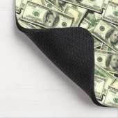 Tapis De Souris 100 $ Bills Argent Mousepad (Coin)
