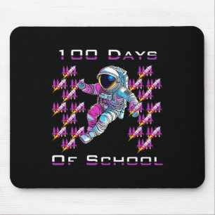 Tapis De Souris 100 Cent Jours D'école Les Astronautes Et L'espace