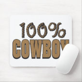 Tapis De Souris 100 % Cowboy (Avec souris)