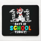 Tapis De Souris 100 Days Of School Today Cute Dog Teacher Student (Devant)