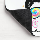 Tapis De Souris 100 Days Smarter Messy Bun Girl 100th Day Of Schoo (Coin)