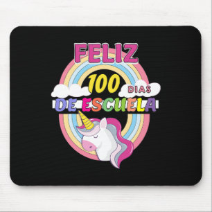 Tapis De Souris 100 Dias De Escuela 100 Jours D'École