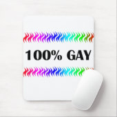 Tapis De Souris 100% gay (Avec souris)