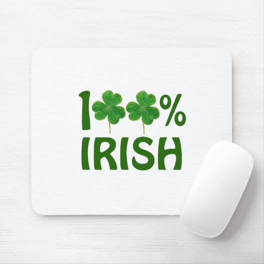 Tapis De Souris 100 % irlandais (Avec souris)