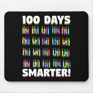 Tapis De Souris 100 Jours Cadeau Élégant Crayons 100 Jours De