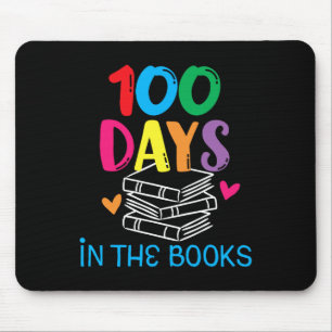 Tapis De Souris 100 jours dans les livres - Lecture anglaise pour