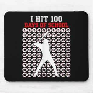 Tapis De Souris 100 Jours De Baseball Scolaire 100E Jour D'École