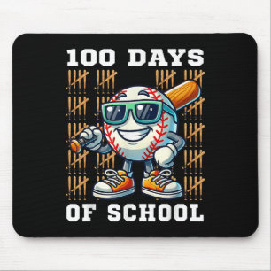 Tapis De Souris 100 Jours De Baseball Scolaire 100E Jour D'École