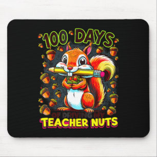 Tapis De Souris 100 Jours De Conduire Mon Enseignant Nuts Drôle Éc