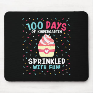 Tapis De Souris 100 Jours De Filles Sprinkled Fun Cupcake