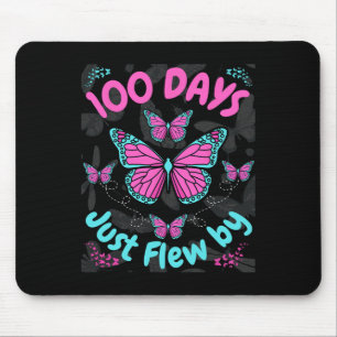 Tapis De Souris 100 Jours de l'école Filles papillon 100 Jours Jus
