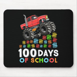 Tapis De Souris 100 jours de l'école Monster Truck 100e jour de Sc