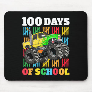Tapis De Souris 100 jours de l'école Monster Truck 100e jour de Sc