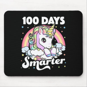Tapis De Souris 100 Jours de l'école Unicorn Filles Enseignante 10
