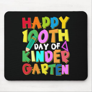 Tapis De Souris 100 Jours De Maternelle Enfants 100E Jour De L'Éco
