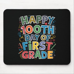 Tapis De Souris 100 Jours De Première 1ère Année Enseignant Enfant