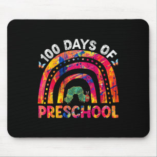Tapis De Souris 100 Jours De Préscolaire Teacher De Teinture De Te