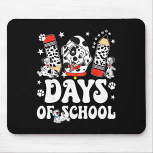 Tapis De Souris 100 Jours D'école Dalmatien Garçon Enfant 100ème J