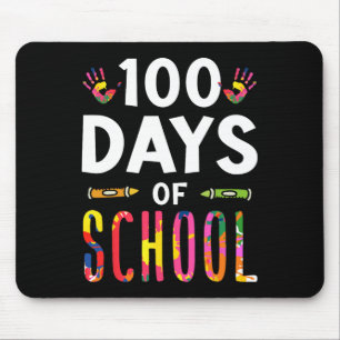 Tapis De Souris 100 Jours D'École Dit Mignonne Équipe Sweet