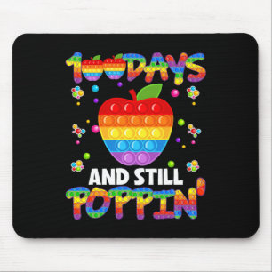 Tapis De Souris 100 Jours D'École Et Toujours Poppin 100E Jour Pop